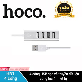 HUB USB 4 cổng Hoco HB1 - Hãng phân phối chính thức