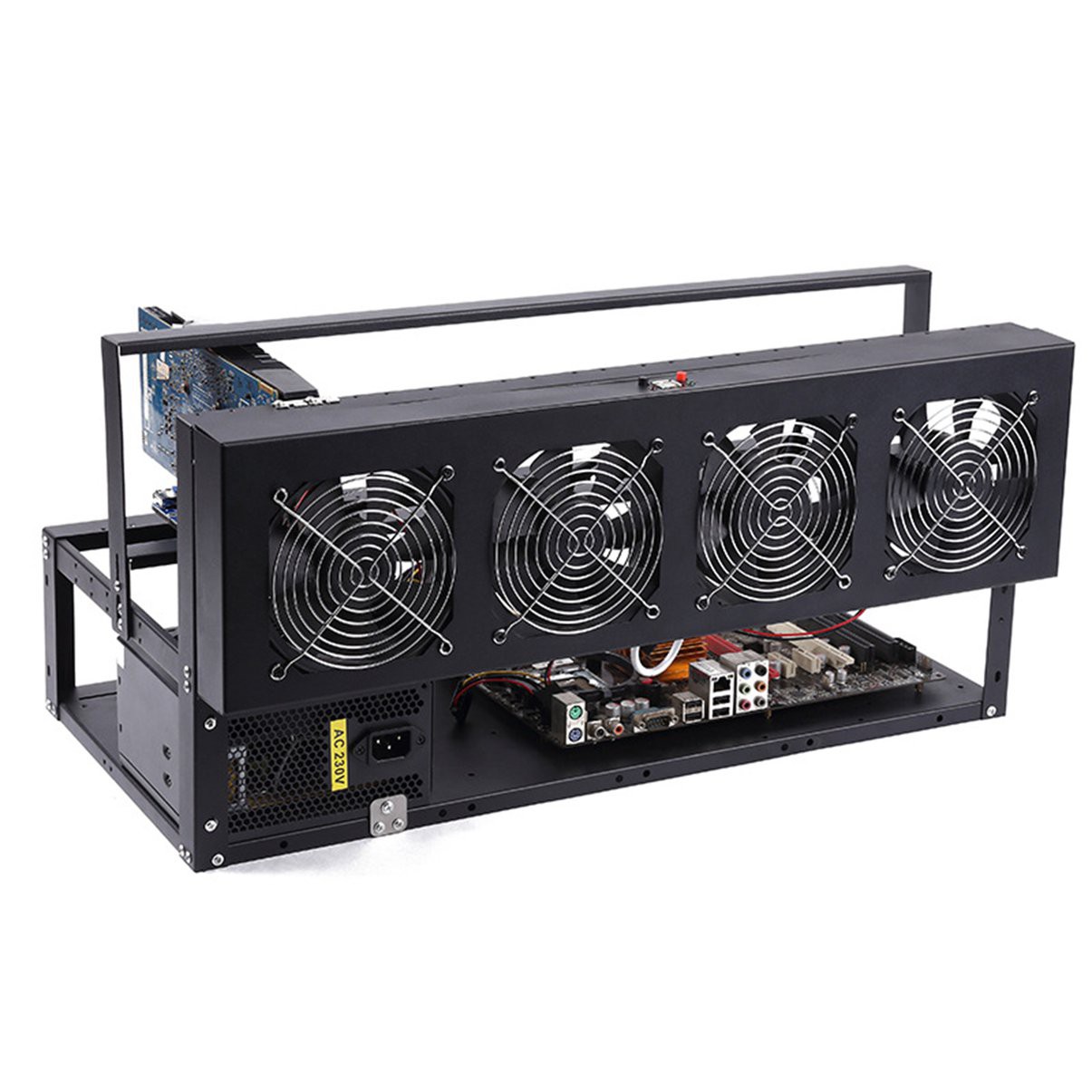 Khung Đựng 6 Gpu Cho Máy Đào Tiền Ảo | BigBuy360 - bigbuy360.vn