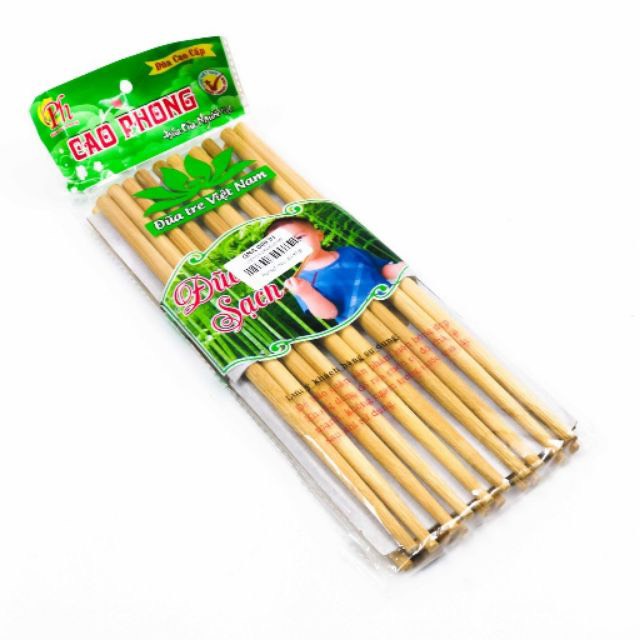 Đũa Tre Cao Phong Siêu Rẻ Siêu bền hàng Việt Nam chất lượng cao