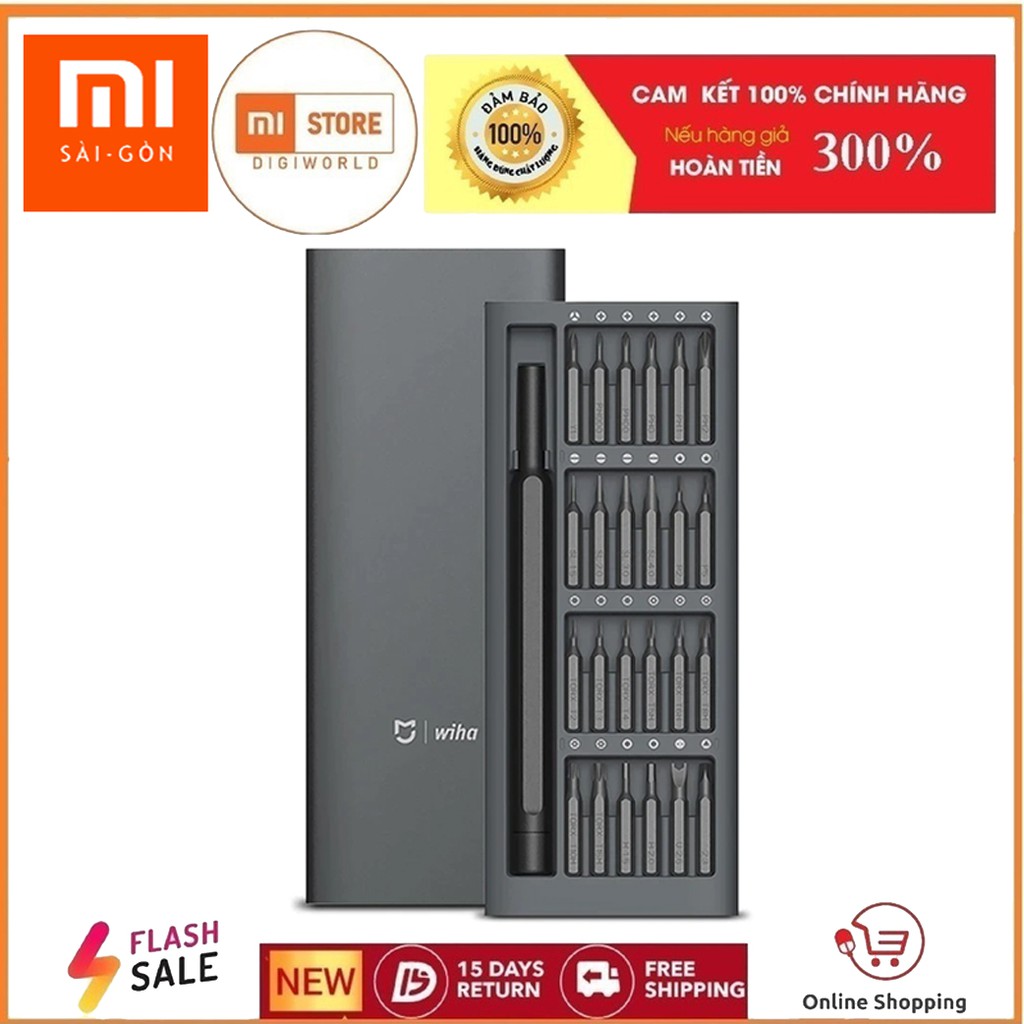 Bộ tua vít 24 món Xiaomi giúp bạn sửa chữa mọi thứ một cách dễ dàng hơn.