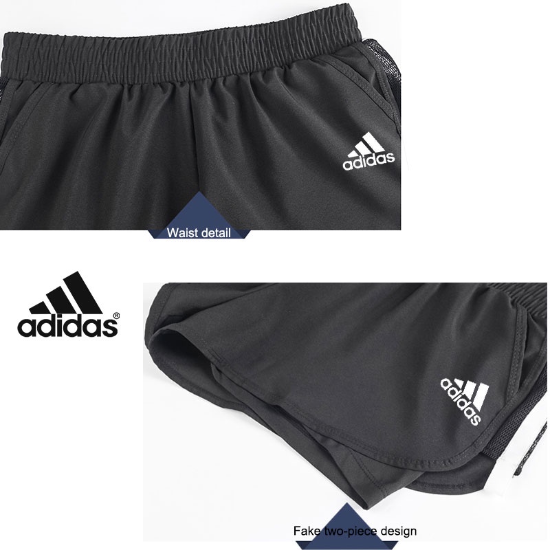 Adidas Quần Short Thể Thao Dáng Rộng Nhanh Khô Thoáng Khí Cho Nữ