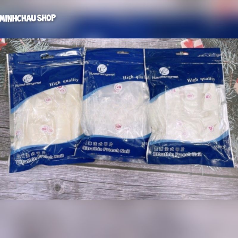 Móng nối mỹ siêu đẹp bịch 550 móng đủ size