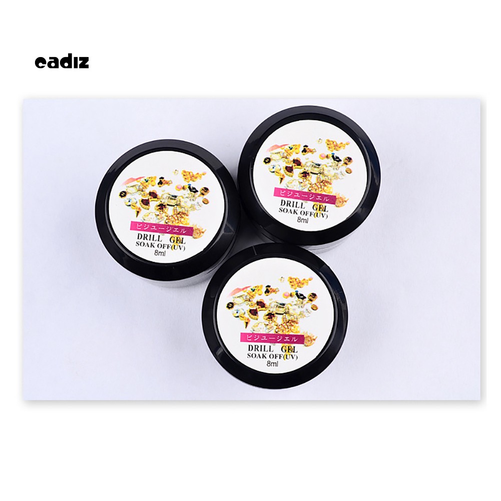 Keo dán đá đắp trang trí móng tay thể tích 8ml tiện dụng