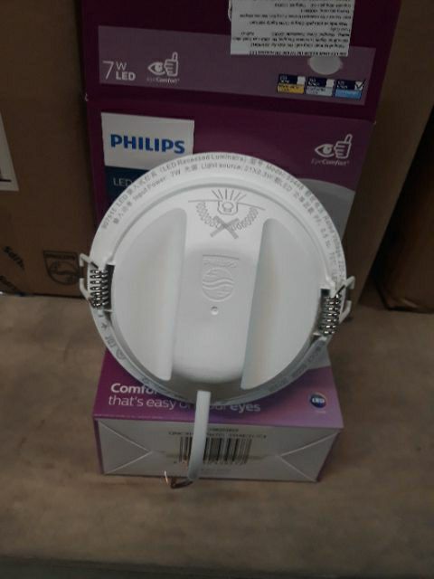 ĐÈN LED ÂM TRẦN 59448/=59202  7W 105 PHILIPS