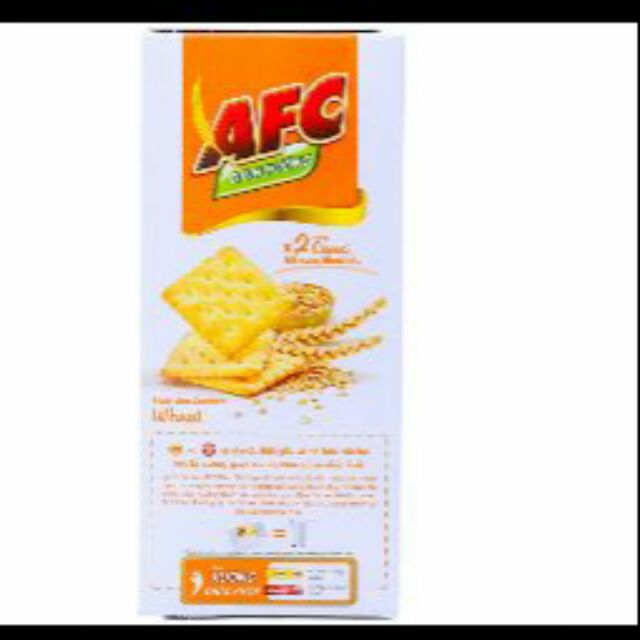 [hsd 07.2021] Bánh Qui Mặn AFC 2 Vị Rau Cải & Lúa Mì 200g(8 gói*25g)