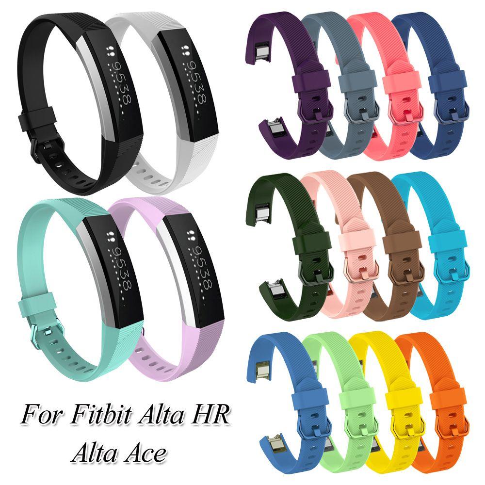 MYRONGVN Dây Đeo Silicone Cho Đồng Hồ Thông Minh Fitbit Alta HR Ace