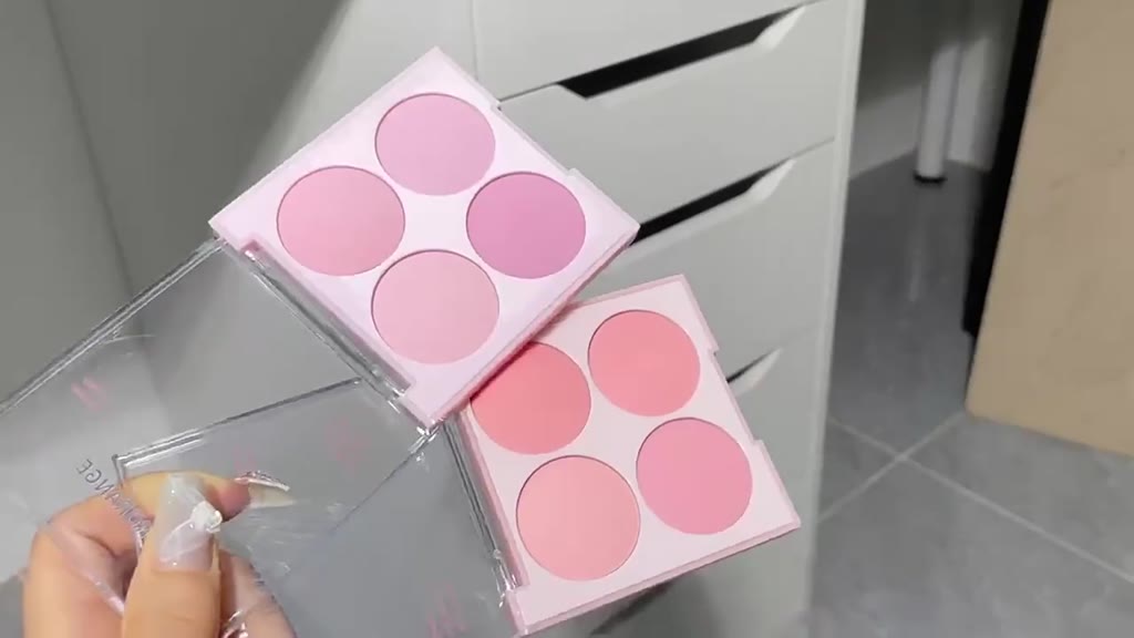 Bảng Phấn Má Hồng 4 Màu Sắc Tự Nhiên Làm Sáng Da Chống Thấm Nước | BigBuy360 - bigbuy360.vn