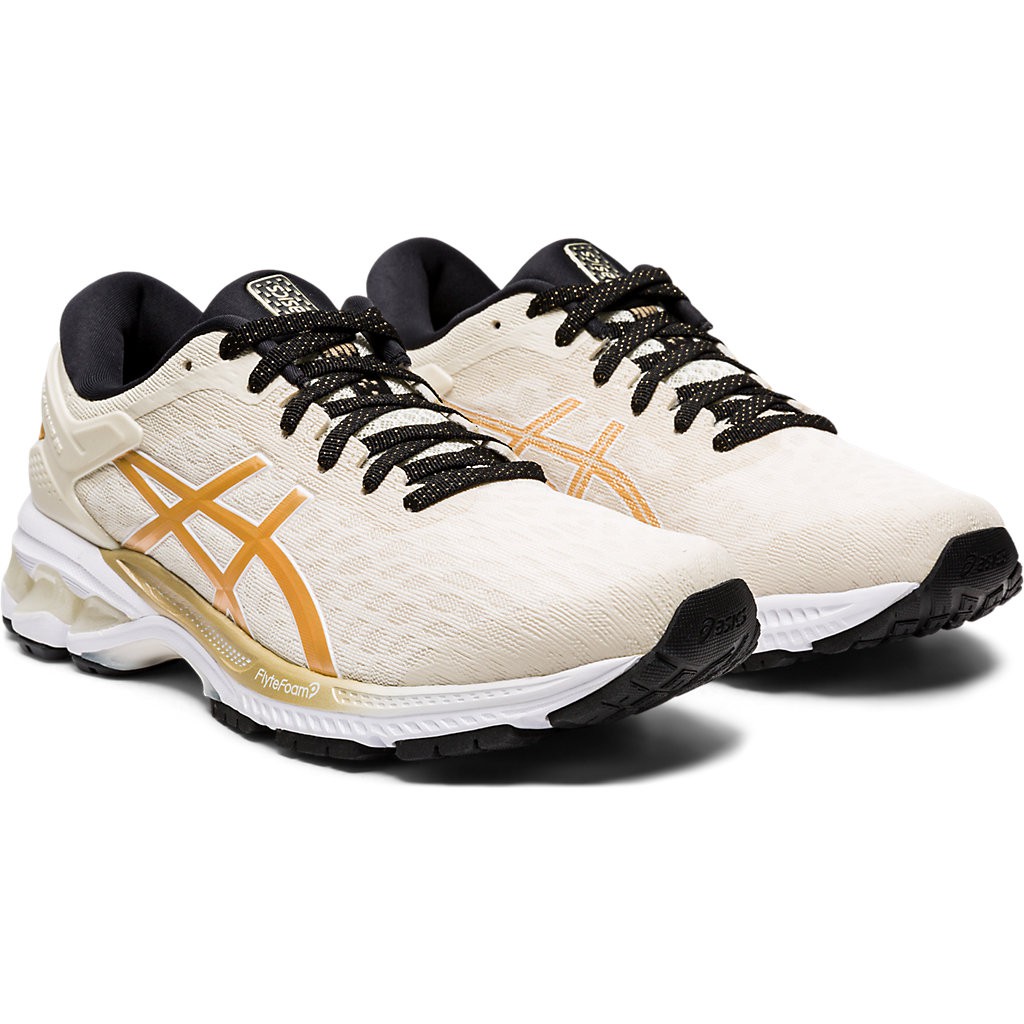 [Mã LT500 giảm 500k đơn 2tr990] Giày chạy bộ nữ Asics GEL-KAYANO 26 1012A655.200