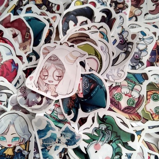Sticker/ Hình dán anime Identity ( combo 60 hình dán)
