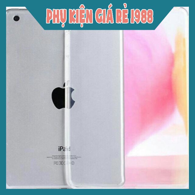 Ốp Lưng Silicon Dẻo Trong Suốt iPad 2/3/4/Air 1/Air2/pro10.5/11inch/12.9 (2017)/12.9 (2018)/9.7