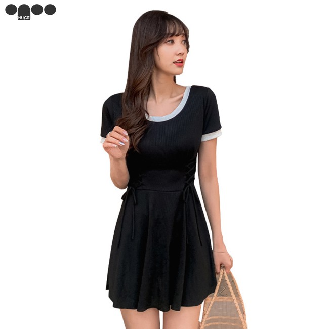Đồ Bơi Một Mảnh Màu Trơn Thiết Kế Ôm Sát Tôn Dáng | BigBuy360 - bigbuy360.vn