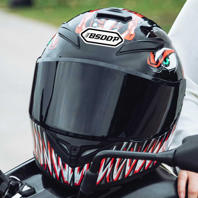 Xe máy Full Face Mũ bảo hiểm Xe máy chuyên nghiệp Mũ bảo hiểm đua xe Motacer Off Road Casco Moto