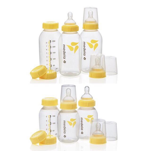 Set 3 bình sữa Medela 150ml- 250ml kèm núm ti