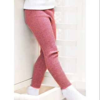 Quần legging thun gân cho bé gái 14-42kg - Nhiều màu
