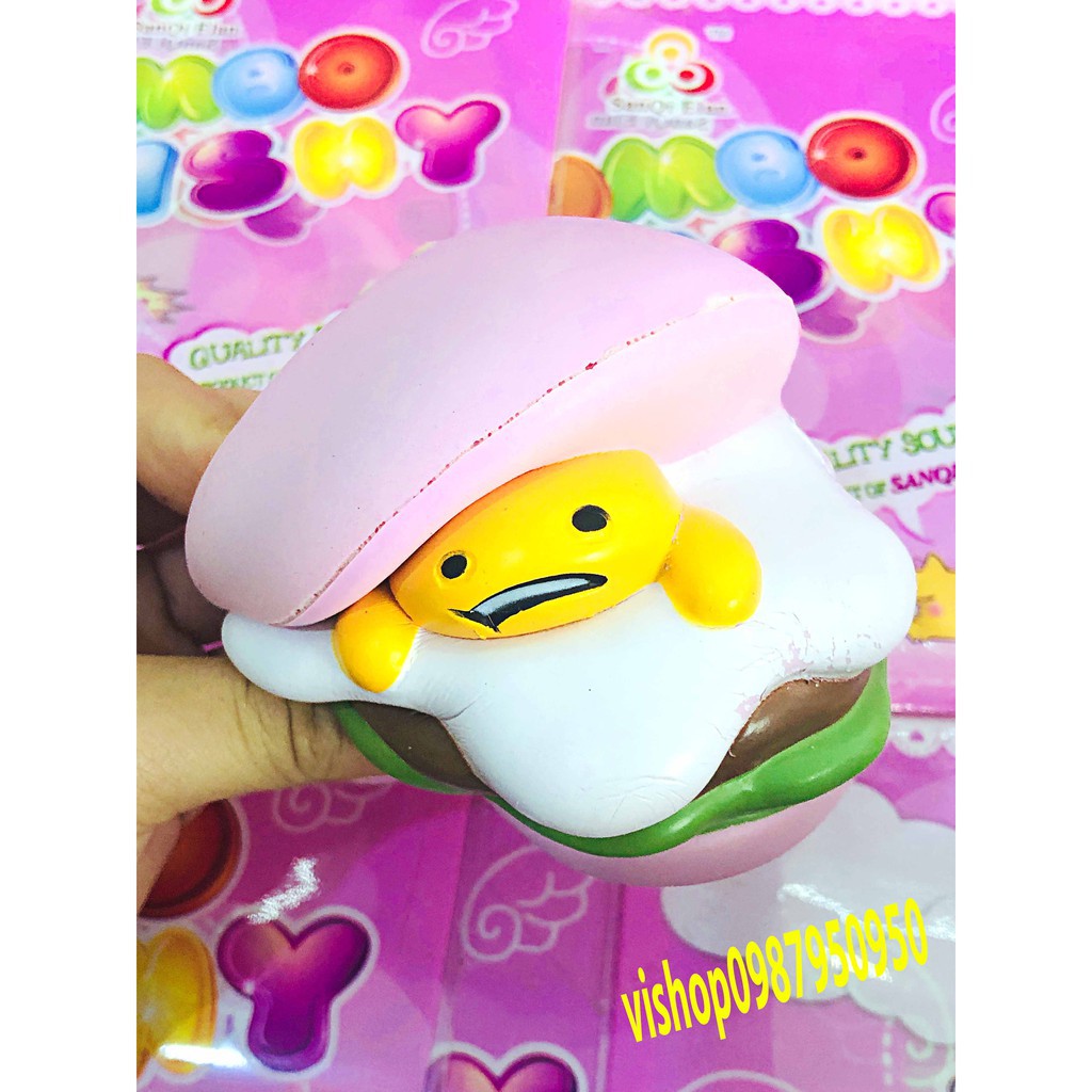 SQUISHY BÁNH MỲ KẸM GUDETAMA