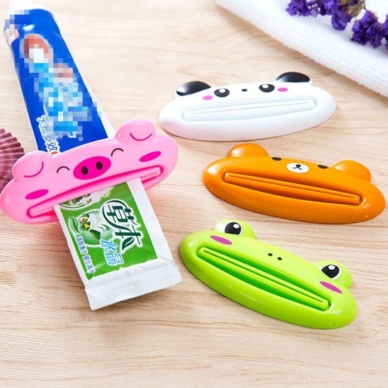 1 Dụng Cụ Nặn Kem Đánh Răng Hình Động Vật Dễ Thương