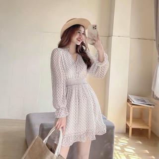 [Mã FATHANG5 giảm 10K đơn 50K] Đầm voan hoa booking