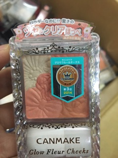 Phấn má hồng Canmake Glow Fleur Cheek