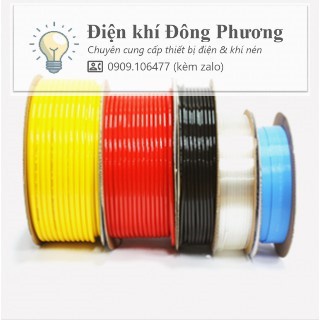 [Giá 1M; Đơn tối thiểu 30k] Ống hơi, dây hơi PU khí nén Đài Loan đầy đủ size giá sỉ.