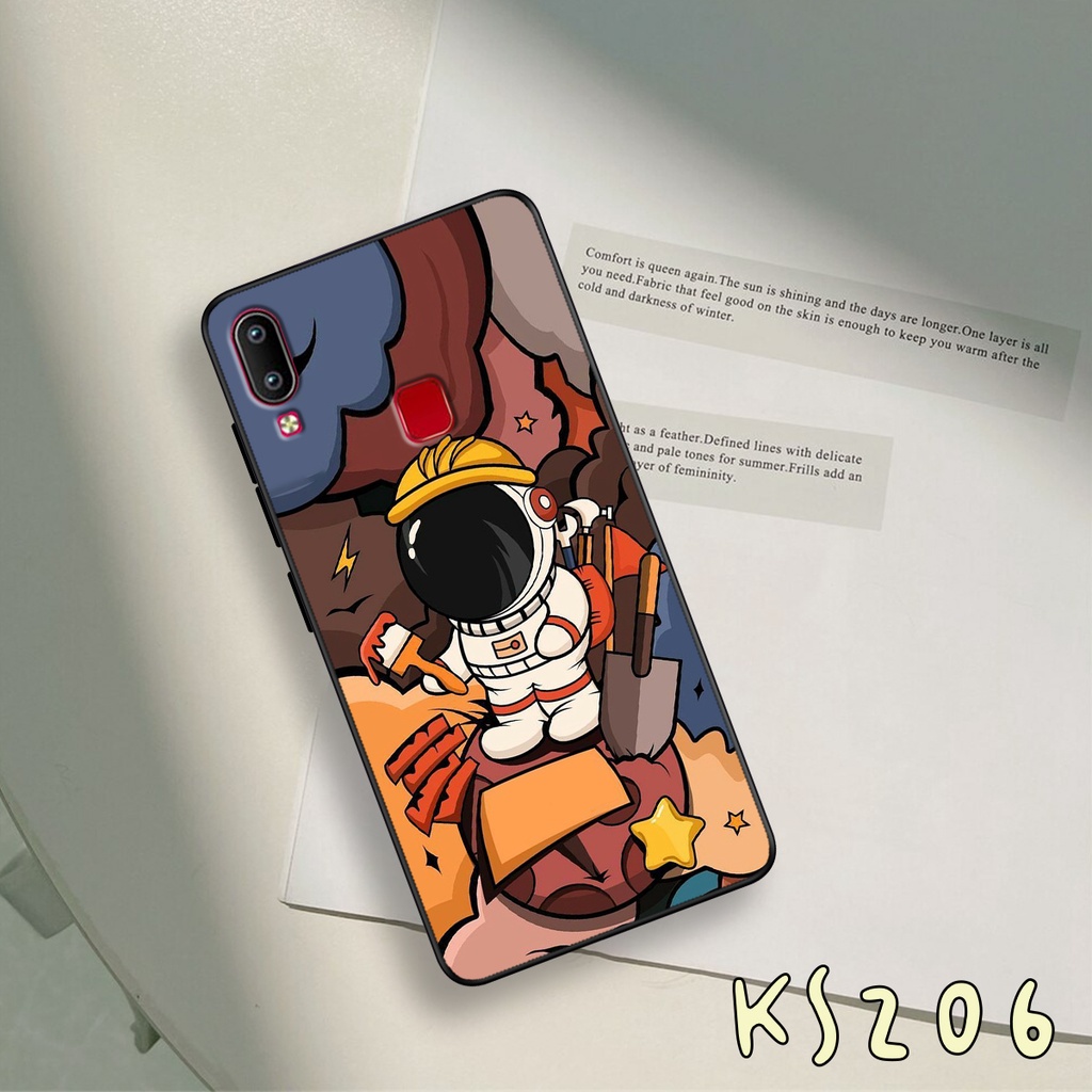 Ốp lưng Vivo Y91 - Vivo Y95 - Ốp in hình Phi hành gia cực hot