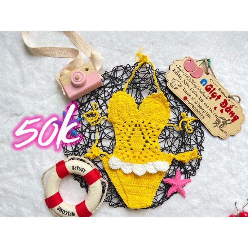 [SALE XẢ KHO]BIKINI LEN LIỀN THÂN CHO BÉ TỪ 5-13kg ĐI BƠI ĐI TẮM BIỂN | BigBuy360 - bigbuy360.vn