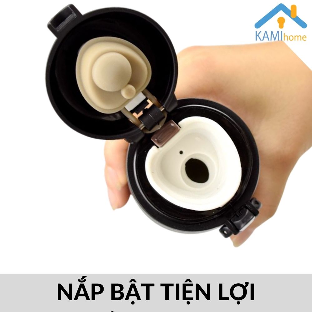 Bình nước giữ nhiệt cho bé (Nắp bật uống trực tiếp) cỡ nhỏ 400ml mã 22042