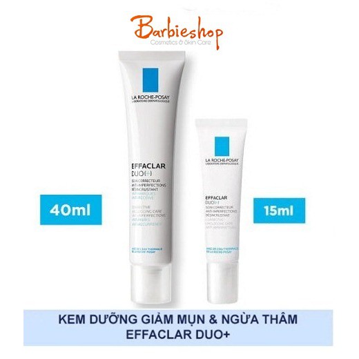 Kem giảm mụn La Roche Posay Effaclar Duo+ 15ml + 40ml