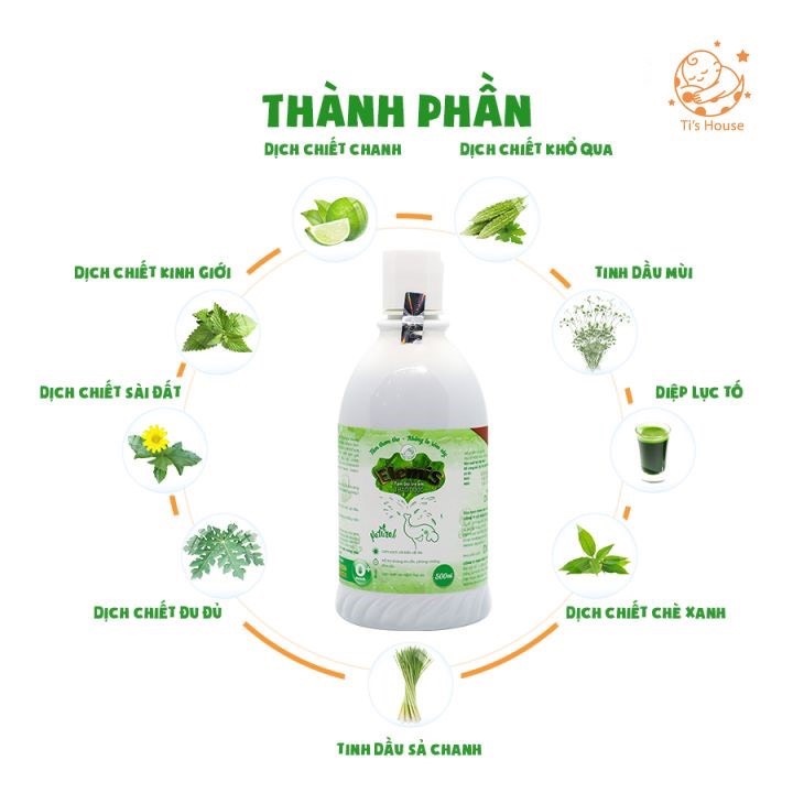 Nước tắm gội thảo dược Elemis 200ml cho bé