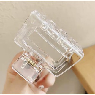 Kẹp Tóc/ Gấp Tóc Trắng Phong Cách Hàn
