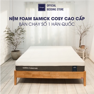 Nệm foam Samick Cosy cao cấp định vị cột sống, ngăn ngừa đau lưng