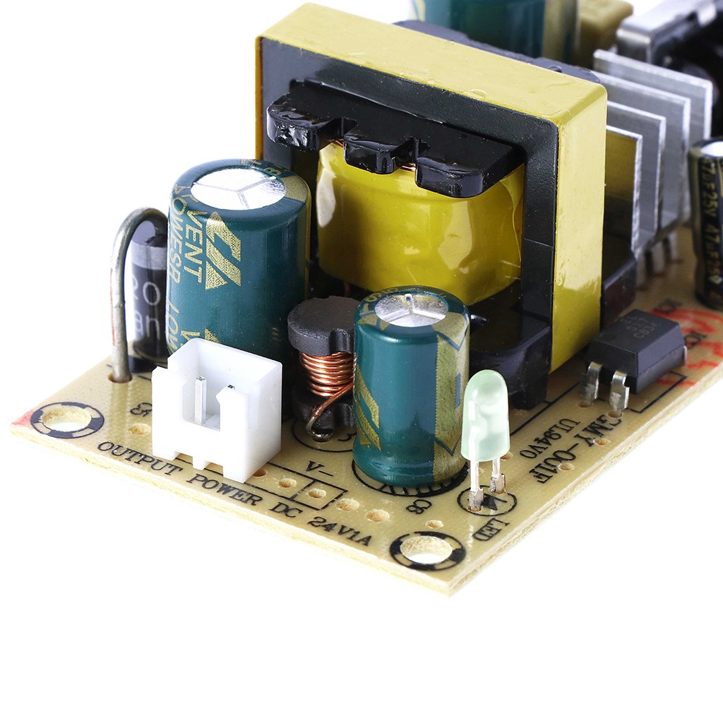 Bảng Mạch Chuyển Đổi Nguồn Điện Ac 100-265V Sang Dc 24V 1A Dùng Để Sửa Chữa Tiện Dụng