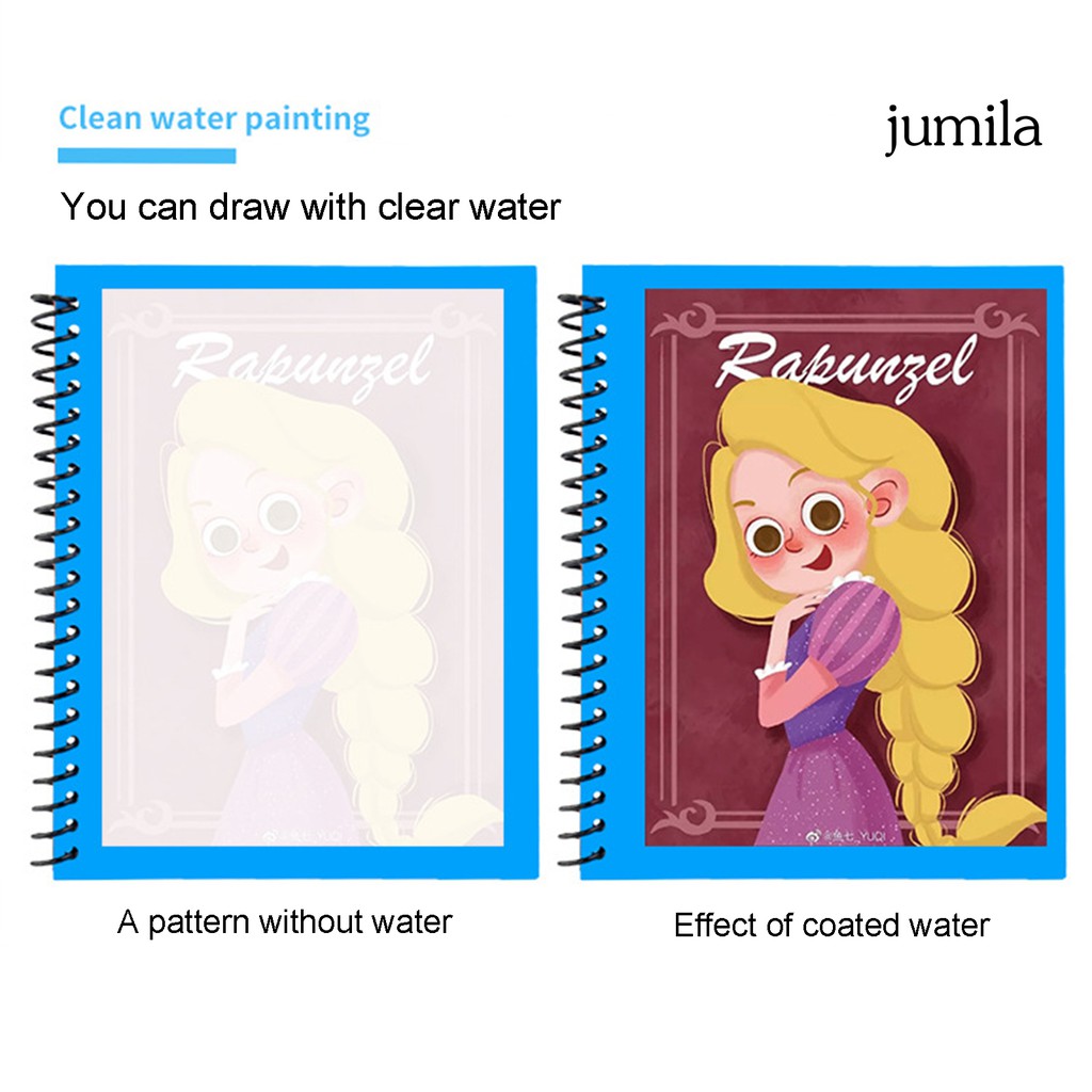 Sách Nuớc Tô Màu Ma Thuật Có Thể Tái Sử Dụng