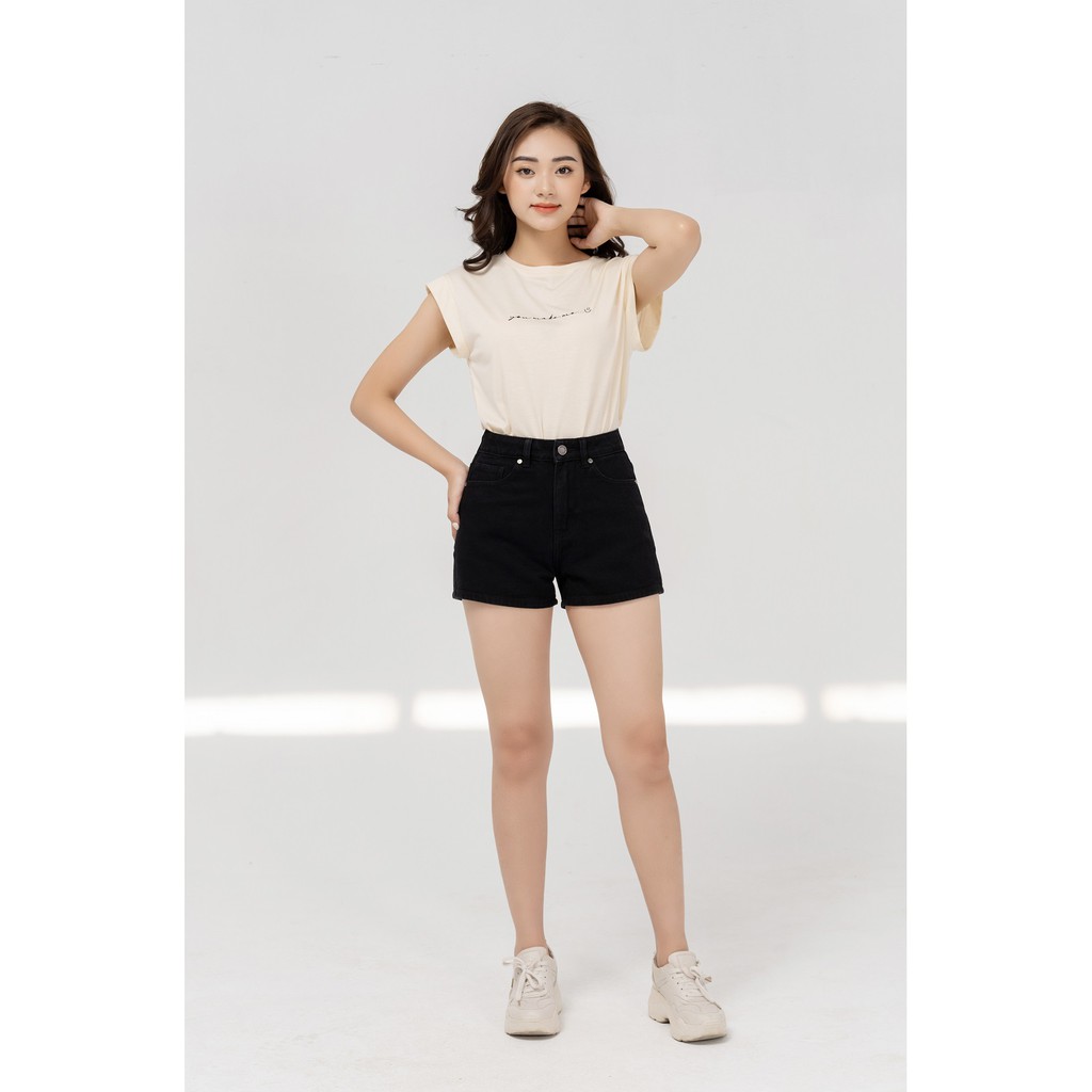 Quần short jean nữ YODY quần ngố cơ bản năng động SJN4004 | BigBuy360 - bigbuy360.vn
