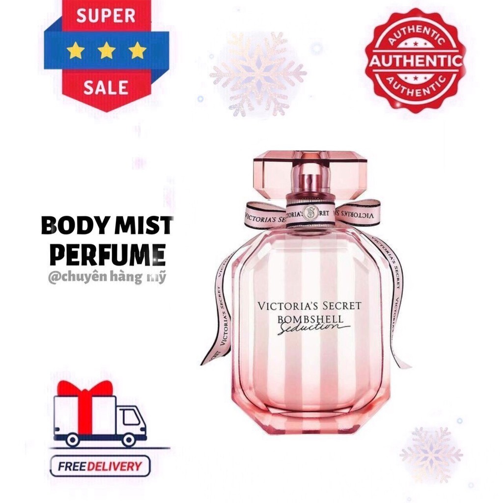 𝗣𝗘𝗥𝗙𝗨𝗠𝗘⚜️Nước Hoa Victoria's Secret Bombshell Seduction Eau De Parfum 5ml/10ml/20ml | Thế Giới Skin Care
