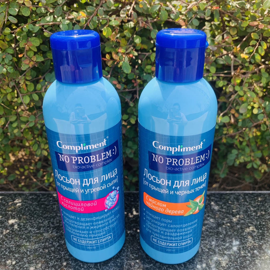 Toner Compliment No Problem giảm viêm, mụn 200ml