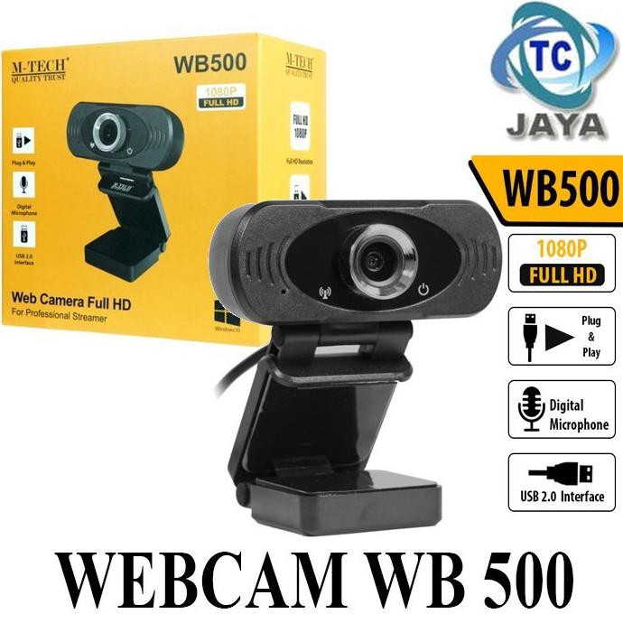 Webcam M-Tech Hd1080 Wb 500 Kèm Mic Giá Rẻ