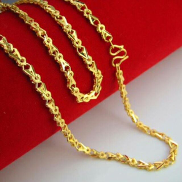 Các mẫu dây chuyền nam mạ vàng 24k