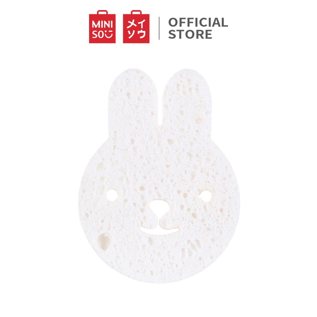 [Mã FMCGMALL - 8% đơn 250K] Bông mút rửa mặt Miniso 2 chiếc - Hàng chính hãng | BigBuy360 - bigbuy360.vn