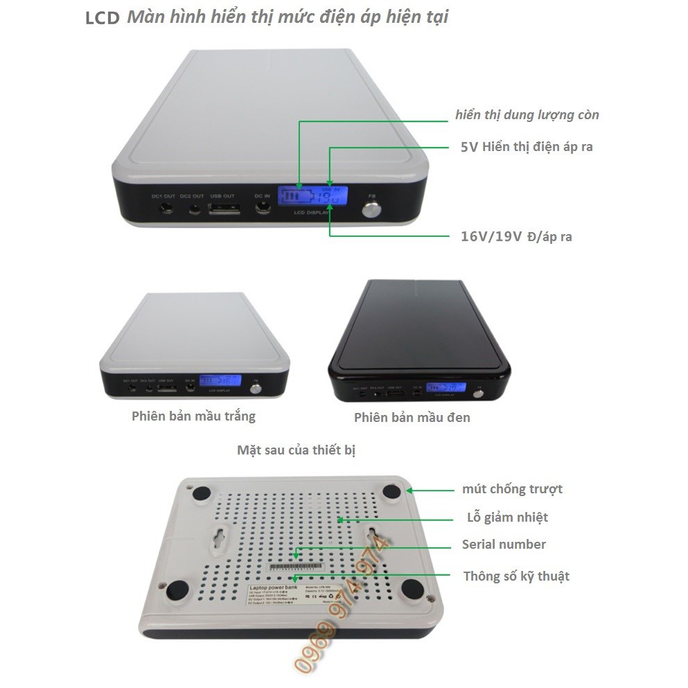Sạc dự phòng cho Surface