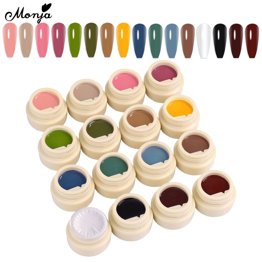 Gel sơn móng tay 16 màu sắc tùy chọn<br>