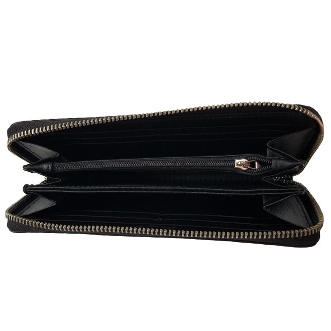 Ví cầm tay nữ BIGBEN da bò thật vân da trăng TXBB106