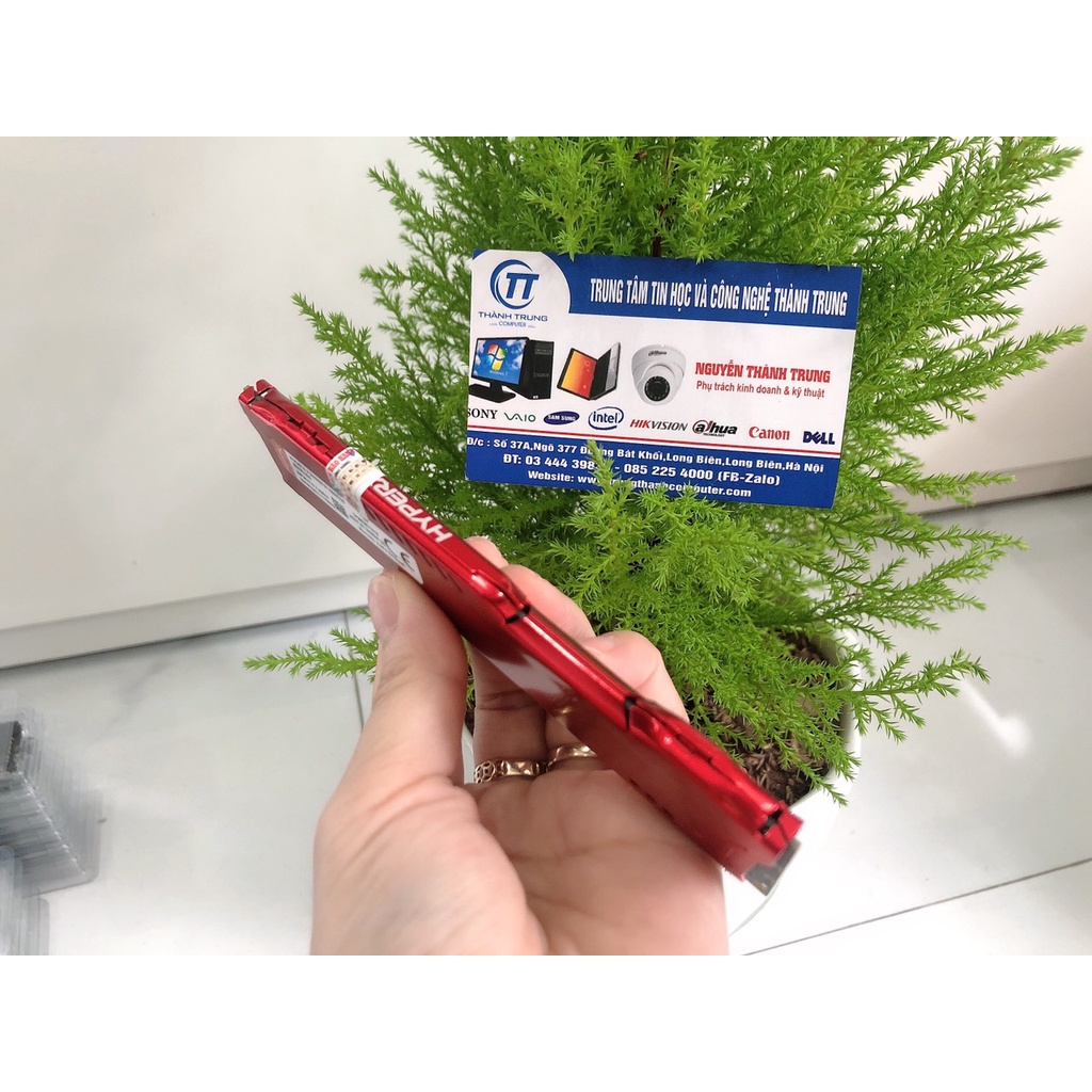 Ram PC - Ram máy tính bàn Kingston HyperX Fury Red | Blue 8GB (1x8GB) DDR3 Bus 1600Mhz - Mới Bảo hành 36 Tháng (1 đổi 1)