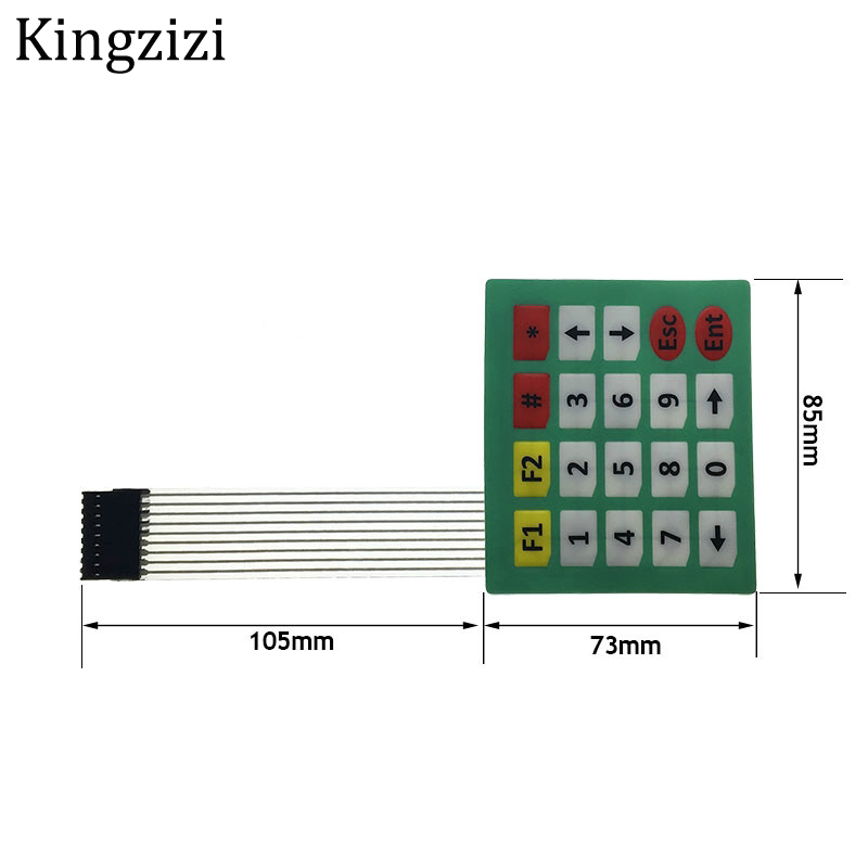 Bàn Phím Ma Trận 4 12 16 20 Phím 4x4 Cho Arduino 1x4 3x4 4x4 4x5