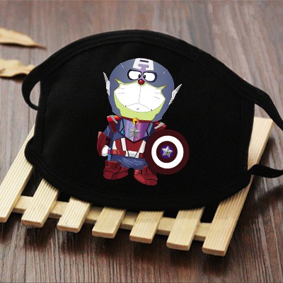 Khẩu Trang Vải Hoạt Hình Doraemon Doremon Dễ Thương