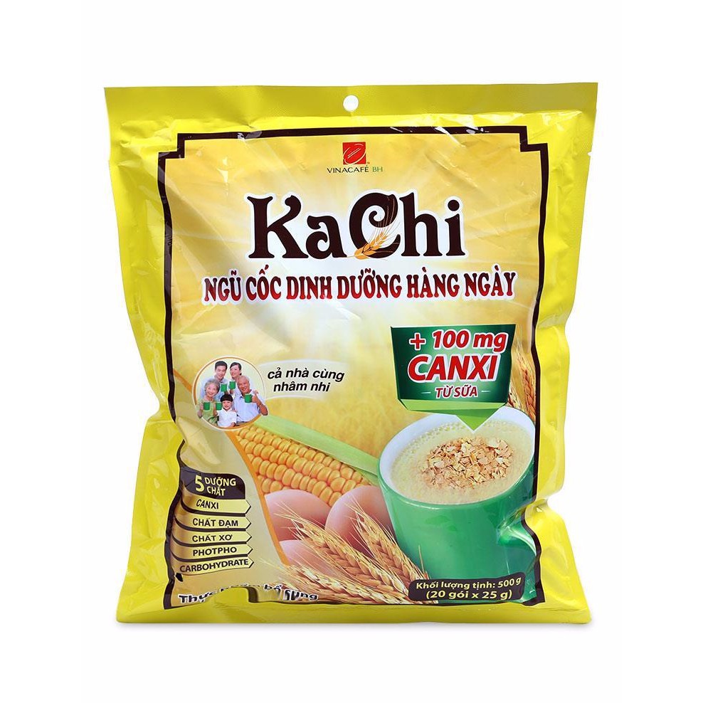 Túi Ngũ Cốc Kachi (20 Gói 25g)