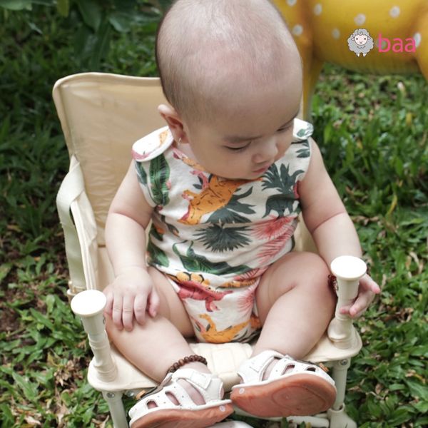 Bodysuit liền thân cho bé sơ sinh,bộ đồ liền thân ba lỗ cho bé gái bé trai từ 0-12 tháng Baa Baby - GN-BD05C-01