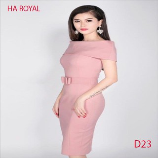 Rập giấy (bản vẽ) đầm body trễ vai