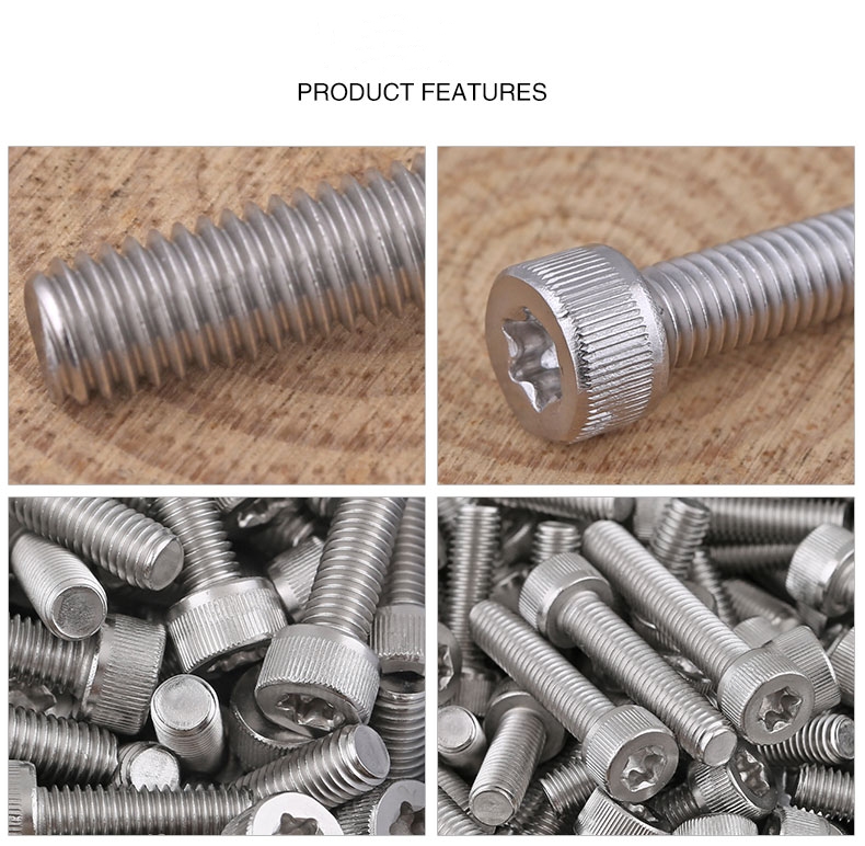 Ốc Vít Đầu Lục Giác Chống Trộm gb2671 M3m4m5 304