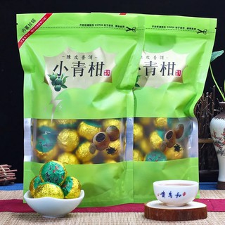 Trà phổ nhĩ quýt xanh vân nam túi 100g - khoảng 10 quả