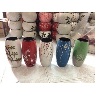 Combo 3 lọ hoa + 2 lọ hoa 1 bông
